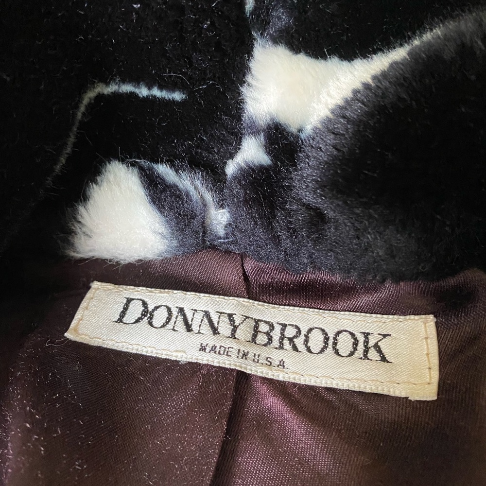 Donny Brooks RIHANNA Faces Plush Jacket 1980’s Oversized Large - Picture 4 of 16